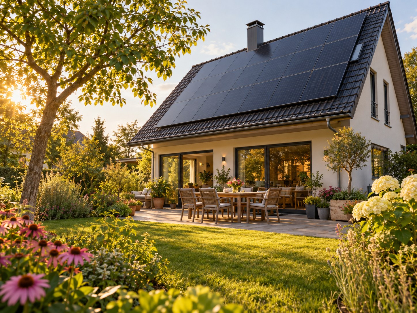 Klimaanlage mit Photovoltaik – Fachthemenmotiv